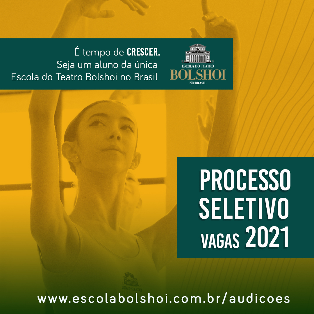 Escola Bolshoi abre seleção para novos alunos