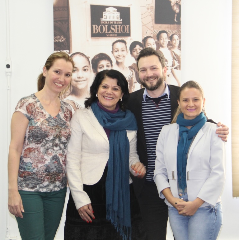 Visita produtiva na Escola Bolshoi